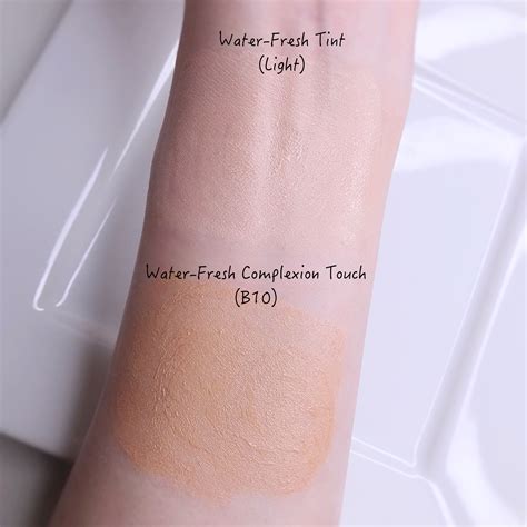 chanel les beiges water fresh tint vs complexion touch|Chanel Les Beiges tinted moisturizer.